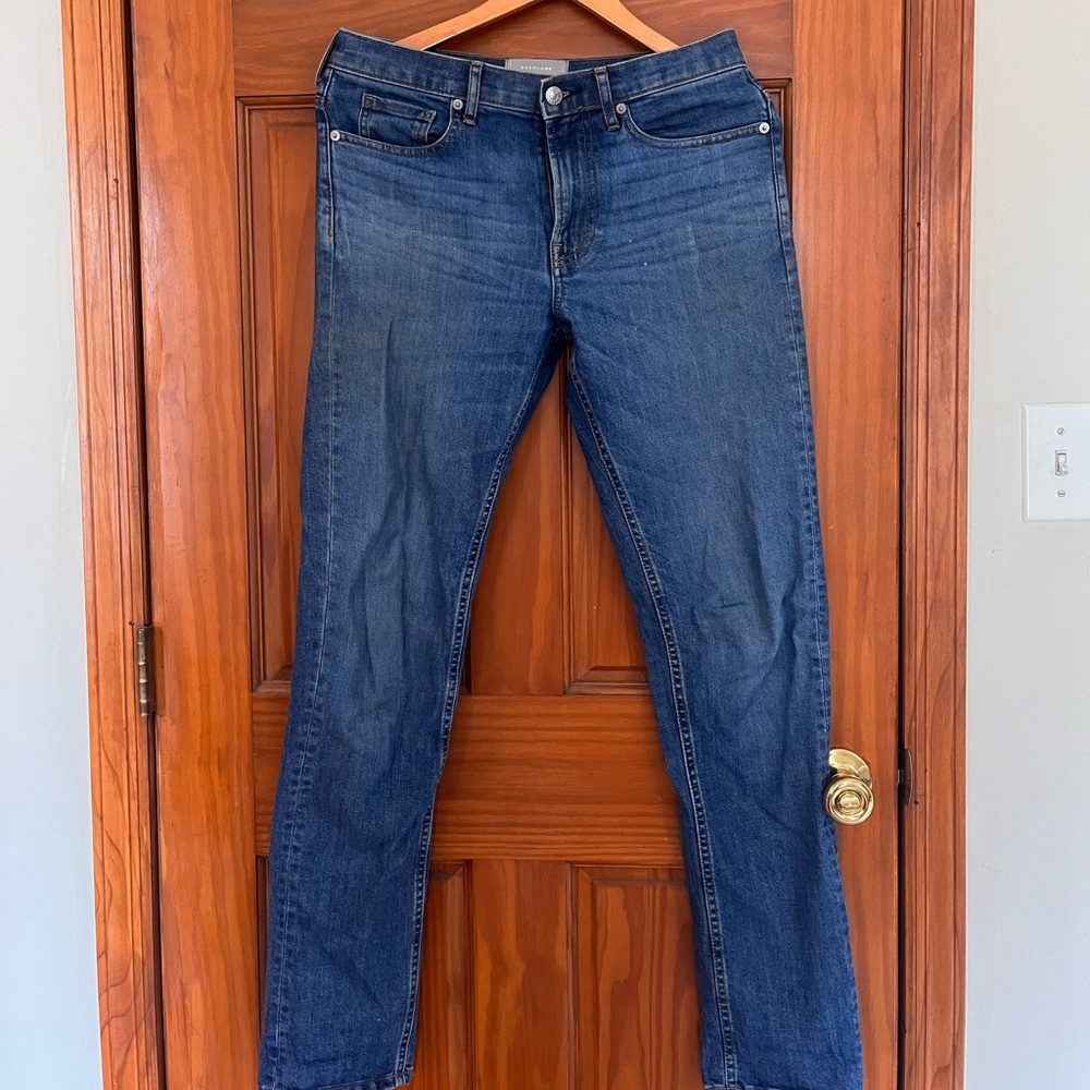 Everlane “Straight Leg” Blue Jeans